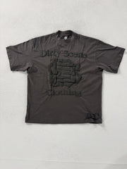 Dirty Scene Lightweight Signature Supima Cotton Fitted Neck T-Shirt – Grey