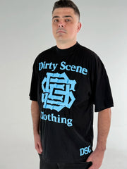 Dirty Scene Lightweight Supima Cotton T-Shirt – Electric Blue