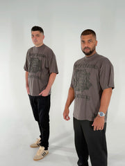 Dirty Scene Lightweight Signature Supima Cotton Fitted Neck T-Shirt – Grey