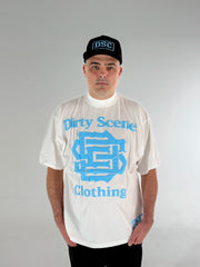 Dirty Scene Lightweight Signature Supima Cotton T-Shirt – Pure White