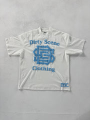 Dirty Scene Lightweight Signature Supima Cotton T-Shirt – Pure White